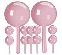 UKCOCO Boîte De Rangement De Sucette Multifonctionnelle Rose, Lot De 12 Pièces, Plastique Sans Odeur, Pour Décoration Maison, Présents Et Stockage De Petits Objets