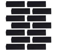UKCOCO Boîte de Rangement Noire en Papier pour Baumes à Lèvres et Gloss, 50 Pièces Légères, Dimensions Pratiques, Adaptée aux Coffrets Présents Beauté et Mallette Maquillage Vide