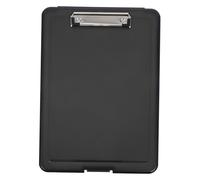 UKCOCO Boîte de Rangement Plastique avec Porte Bloc et Compartiment Latéral Organisateur et Portable pour Documents Bureau École Conférence