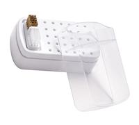 UKCOCO Boîte de Rangement pour Forets à Ongles Coffret Transparent à Emplacements pour Têtes de Ponçage Organisateur Pratique et Économique pour Manucure et Nail Art