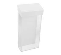 UKCOCO Boîte Murale en Acrylique avec Couvercle pour Magazines et Brochures, Design Protecteur avec Bords Lisses, pour Espaces Éducatifs et Zones d'accueil D'exposition