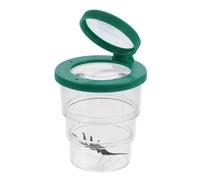 UKCOCO Boîte Observation Insectes avec Loupe Verte Écologique Conteneur Portable pour Exploration et Apprentissage des Insectes pour Garçon Fille Curieux