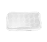 UKCOCO Boîte Plateau De Réglage Des Œufs Porte-Œufs En Plastique Transparent Conteneurs En Plastique Transparent Caisse À Œufs Multi-Grille Distributeurs De Nourriture Plateau En