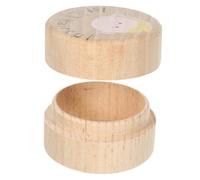 UKCOCO Boite Premiers Souvenirs en Bois Design Adorable pour Préserver la Première Mèche de Cheveux Bébé, Boîte à Souvenirs de Coupes de Cheveux D'garçon et Filles pour Nursery