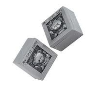 UKCOCO Boîte Souvenir Dent Lait et Cheveux Garçon Fille Coffret Commémoratif Métal Gravé Ours Boîte de Rangement Petite pour Croissance Garçon Fille Cadeau Souvenir Naissance