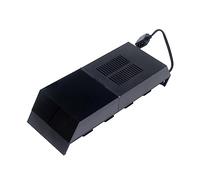 UKCOCO Boîtier de Disque Dur 4 Banques de Données pour Console de Jeu en Métal avec Couvercle Pivotant Design Simplifié