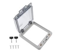 UKCOCO Boîtier de Distribution Étanche à Voies pour Disjoncteur Protection avec Fenêtre Transparente Installation Murale Stable Résistance à Usure Corrosion