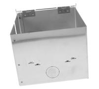 UKCOCO Boîtier de Prise Électrique Antivol en Acier Inoxydable 0,8 Mm avec Serrure roisée, Coffret de Protection Étanche Ip44 pour Usage Extérieur, Compatible Borne de Recharge