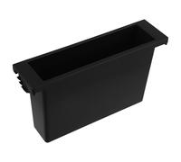 UKCOCO Boîtier de Rangement pour Autoradio Simple Din Cadre pour Installation Stéréo Compartiment Organisé pour CD et Mp3 Pochette de Tableau de Bord pour Voiture Adaptateur Façade