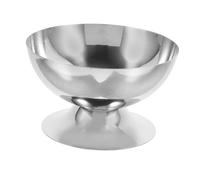 UKCOCO Bol à Dessert Acier Inoxydable Coupe Glace Courte et Solide Réutilisable pour Yaourt Pudding Milk Shake et Snacks Empilable pour Gain de Place