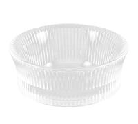 UKCOCO Bol à Ongles en Verre Transparent 60 Ml pour Manucure Acrylique, Coupe à Ongles Multi-usages, Récipient pour Poudre Acrylique et Mélange, Accessoire Professionnel pour Nail Art