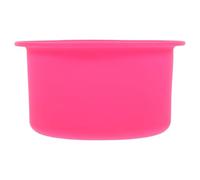 UKCOCO Bol Chauffant pour Cire Dépilatoire en Silicone Antiadhésif Rose, Récipient de Fusion pour Chauffe-cire, Pot Intérieur Réutilisable pour Épilation Professionnelle et Usage