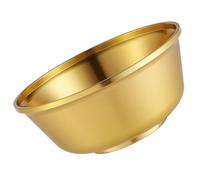 UKCOCO Bol Décoratif en Laiton Lisse Multifonction 10 Cm Résistant à L'usure pour Offrande D'eau Bouddhiste, Tasse Sacrée Rituelle de Table, Accessoire Décoratif Maison et Temple