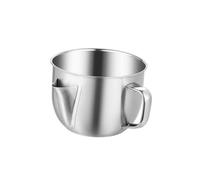 UKCOCO Bol Filtreur Dhuile Acier Inoxydable avec Passoire Maille Filtrante Séparateur de Graisse pour Cuisine Maison et Restaurant Récipient sans Couvercle Compatible Induction Facile à