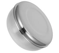 UKCOCO Bol Inox avec Couvercle pour Soupe et Salade Bol Coréen Isolant Moyen Vaisselle Polyvalente pour Riz Desserts et Stockage Alimentaire