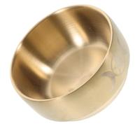 UKCOCO Bol Laiton Vintage Pentagramme et Lune pour Rituel Brûleur Dencens Multifonction Décoration Feng Shui pour Plat Doffrande Chinois Élégant