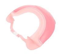 UKCOCO Bonnet De Bain Pour Garçon Et Filles Protection Oreilles Réglable En Polyéthylène Rose Cerisier Petit Bébé Usage Bain Soin Garçon Et Filles
