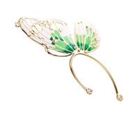 UKCOCO Boucles D'oreilles Clip Elfe Dorées en Alliage Chic et Élégantes, Accessoire D'oreille Costume Finition, pour Cosplay et Soirées