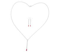 UKCOCO Boucles Oreilles Allumettes Collier Joyeux Ensemble De Bijoux Ludiques Et Élégants Pour Femmes Créatifs Pour Et Famille
