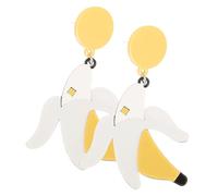 UKCOCO Boucles Oreilles Banane Pour Femmes Pendantes Étranges Bijoux Fruit Cadeaux