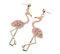 UKCOCO Boucles Oreilles Pendantes Flamant Bijou Oreille Léger Et Confortable Pour Filles