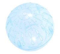 UKCOCO Boule de Hamster Transparente en Abs Trous D'aération, Jouet de Course Facile à Installer pour Maintenir la Santé des Hamsters la Maison