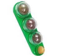 UKCOCO Boules de Menthe pour Chat, à Mâcher Vert, Lot | Herbe à Chat et Actinidia, Soutien Dentaire, Redirection Comportementale, pour Chatons et Chats Anxieux