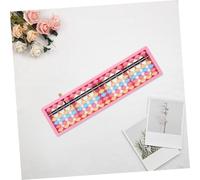 UKCOCO Boulier pour Garçon Fille Outil De Comptage Plastique pour Éducation Précoce Compétences Mathématiques Perles Logiques Jouet Apprentissage des Mathématiques pour École Maison
