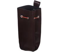 UKCOCO Bourse Médiévale Paquet à Main de Pirate en Cuir Pu, Pochette Portable à Cordon, Couleur Café, pour Cosplay, Mascarades et Fêtes à Thème