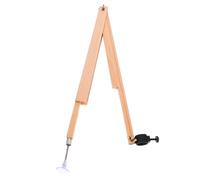 UKCOCO Boussole Bois Professionnelle pour Travail Du Bois Outil de Dessin Géométrique avec Précis Jusqu à Compas Pédagogique Multifonction pour Enseignants Accessoire Stable pour Stylo