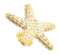 UKCOCO Bouton de Meuble Étoile de Mer en Alliage Petit Bouton de Meuble Décoratif pour Armoires la Cuisine Remplacement Élégant Trou de Vis 4mm