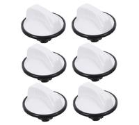 UKCOCO Boutons de Commande Universels Compacts et Faciles à Utiliser Lot de 6 en Ps pour Plaque de Cuisson et Four Adaptés à Divers Appareils Cuisine
