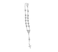 UKCOCO Bracelet Chapelet Croix Jésus Chaîne De Poignet Bouddhiste Bracelet Rétro Perles Accessoire De Décoration