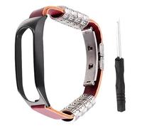 UKCOCO Bracelet De Remplacement Pour Montre Touch Marron Et Cadre Noir Accessoire Élégant Et Pour Poignet