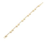 UKCOCO Bracelet Femme en Plaqué Or Zircone Cubique Cœur, Style Hip-hop Moderne, Fermoir Boîte de Cœur, Bijou Esthétique pour Soirées et Présents D’amitié