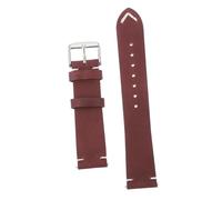 UKCOCO Bracelet Montre Ultra Fin Bracelet Poignet à Détachement Rapide Ajustable Durable et pour Montres Connectées et Classiques Couleur Marron Foncé