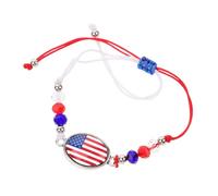 UKCOCO Bracelet Tissé Réglable En Corde Naturelle Pour Femmes Et Hommes, Accessoire D'été Plage Bohème, Style Traditionnel Multicouleur, Bracelet Amitié Ajustable Cuir Rigide