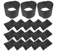 UKCOCO Brassards Commémoratifs Funéraires Noirs en Tissu 20 Pièces, Brassard Deuil sans Inscription, Accessoires pour Cérémonies Funéraires et Hommages, Utilisation pour Obsèques