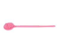 UKCOCO Brosse de Bain pour Exfoliation et Massage du Dos à Long Manche Amovible en Silicone et Pp Double Usage pour Adultes et Garçon et Filles