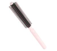 UKCOCO Brosse Ronde Mini Plastique Pour Cheveux Courts Brosse Soufflante Coiffante Avec Picots Doux Pour Massage Chevelu Adaptée Aux Femmes Et Styling Facile
