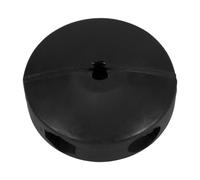 UKCOCO Butée à Bille en Caoutchouc Noir pour Dévidoir de Tuyau D'air, Installation Facile et Gain de Place pour Jardin ou Garage