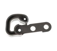 UKCOCO Butée de Porte de Congélateur Plastique Grise 038a, Loquet de Verrouillage pour Réfrigérateur, Accessoire de Remplacement pour Porte, Compatible Divers Modèles, Installation