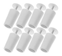 UKCOCO Butée de Sécurité et Matériau Robuste 8pcs pour Volets Roulants en Plastique Blanc Installation Pratique pour Accessoires de Stores de Fenêtre