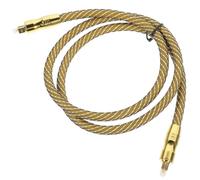 UKCOCO Câble Audio Optique Numérique pour Tv, Connecteurs Plaqués Or, 1 M | Nylon et PVC Tressés, Isolation Physique, Transmission Jusqu’à 250 , pour Amplificateur et Système Audio