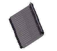 UKCOCO Cache De L'emplacement Pci Et Bloc Châssis D'ordinateur en Maille Métallique Noire, Ventilateur De Refroidissement, 20 Pièces, Compatible Boîtiers Matx Et ATX, Poussière Et Ventilation