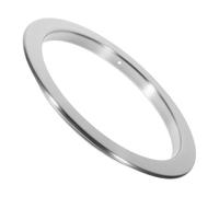 UKCOCO Cache Goulotte Déchets Encastrable Inox Rond pour Plan de Travail Cuisine Décoratif Résistant Corrosion Facile à Nettoyer et Gain de Place