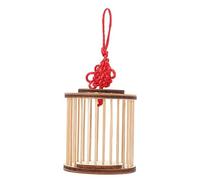 UKCOCO Cage à Sauterelles en Bambou Faite Main Cage De Transport Vivante Ronde à Insectes Portable pour Exploration Extérieure Et Éducation Environnementale