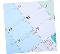 UKCOCO Calendrier Mural Décoratif pour Maison et École Planificateur Pratique à Suspendre Calendrier Dorganisation et Routine Éducative