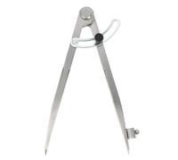 UKCOCO Calibre de Traçage 200 Mm pour Travail du Cuir Boussole à Ailes, Outil de Couture Fait Main, Gadget de Couture, Jauge D'espacement Précis, Compas Multifonction pour Artisanat