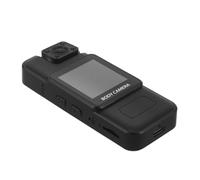 UKCOCO Caméra Corporelle Portable 4k avec Enregistrement Vidéo et Audio | Vision Nocturne, Lentille Rotative 180°, Batterie 1000 Mah Incluse, Usage Extérieur et Vtt